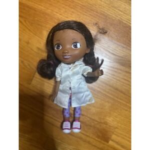 Doc McStuffins Doll Doctor Outfit Plush Hair Toy Figure Talking